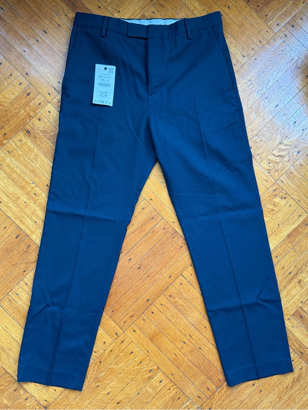 Zara Men's Classic Navy Dress Pants